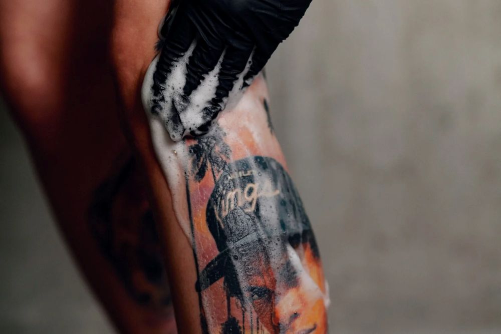 Tattoo Armour - aplikácia podložky 6